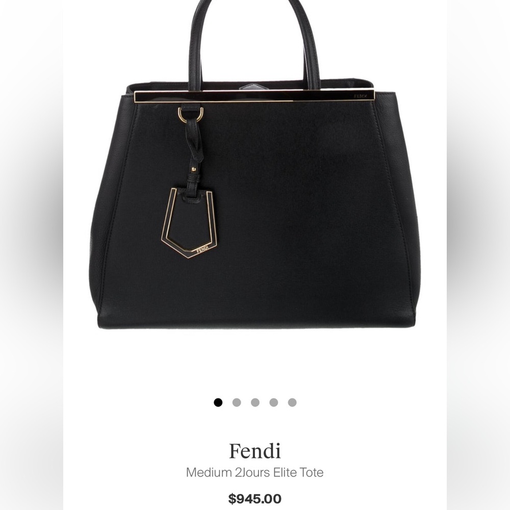Fendi medium 2Jours elite Tote